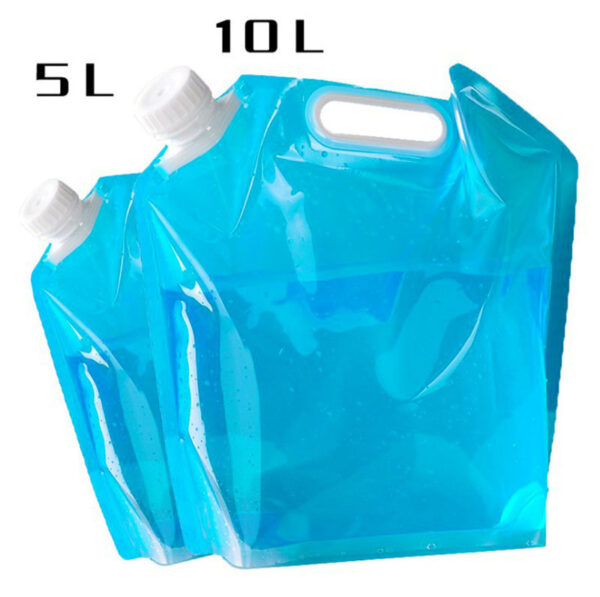 PVC Outdoor Camping Hiking Foldable Portable Water Bags Container - Image 8