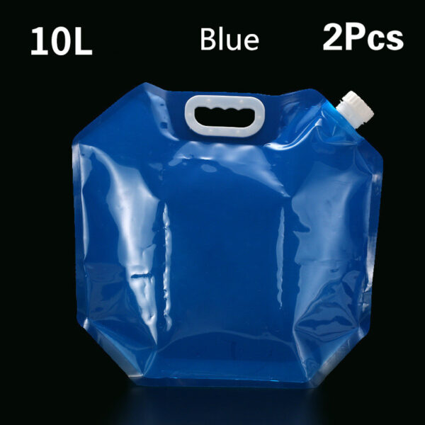 PVC Outdoor Camping Hiking Foldable Portable Water Bags Container - Image 6